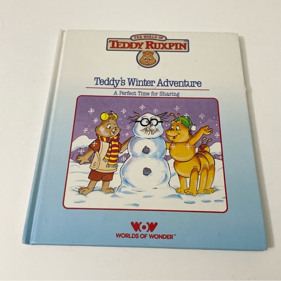 1985 Teddy Ruxpin Teddy’s Winter Adventure Book - Picture 15 of 16